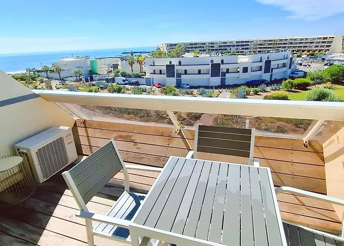 Appartement Village Naturiste R4n - Le Cap Pleasure Sea View Agde