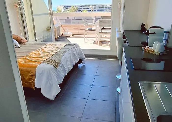 Lägenhet Village Naturiste R4n - Le Cap Pleasure Sea View Agde